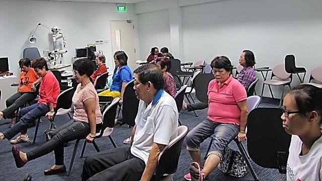 Central Active Ageing Committee, Zone D and Jurong Spring Active Ageing Committee brought 78