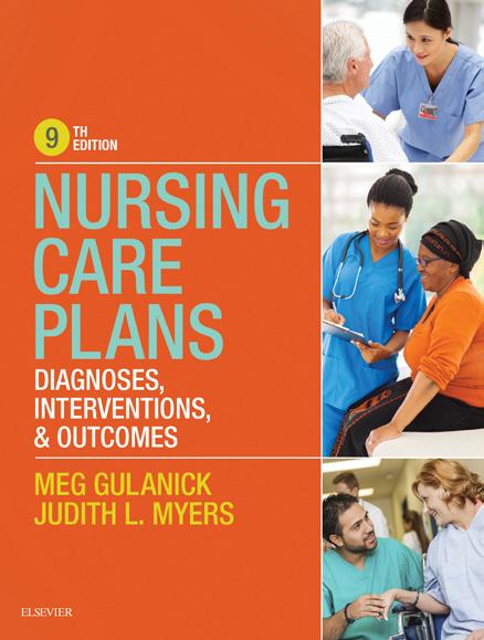 00 PUBDATE 22/01/2014 NURSING CARE PLANS 9TH EDITION Meg Gulanick Help your students learn to develop high-quality, patient-centred care plans with the bestselling nursing care planning book on the