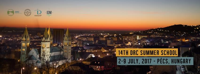 Planning for our next DRC Summer School is under way. This year we will return to the University of Pécs.