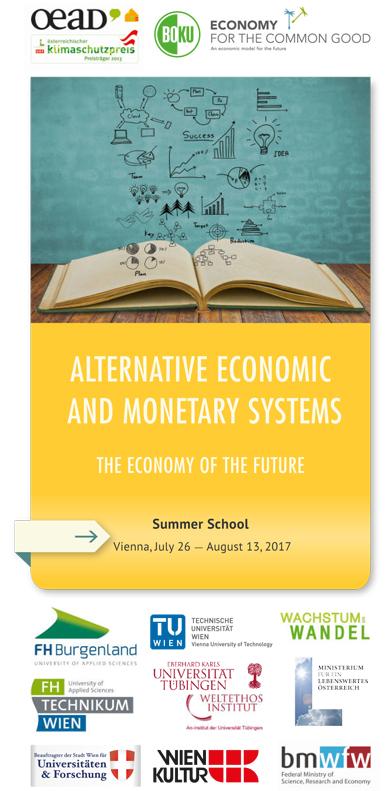 Subscribe 12. OeAD Past Summer IssuesSchools Translate Registration is now open for the two summer schools Alternative Economic and Monetary Systems (AEMS) and Green.Building.Solutions (GBS).