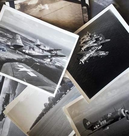 Photos from his flying days in World War II are a small sample of the memorabilia Robert "Jack" Cocks saved from his time in the