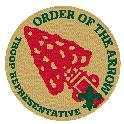 ORDER OF THE ARROW REPRESENTATIVE Type: Appointed by the Senior Patrol Leader Reports to: Assistant Senior Patrol Leader Description: An Order of the Arrow Troop Representative is a youth liaison
