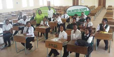 Figure NC4 : High school learners recruitment drive at John Taolo Gaetsewe district in Tshwaragano Technical Skills and Training Over the years, considerable effort has been put into ensuring that