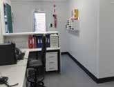 Figure M3: Delmas pre-fabricated laboratory Themba Laboratory The laboratory was renovated to improve accessibility for clients.