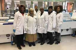 Accreditation continues to be focus area for the region, striving to increase the number of accredited laboratories at provincial tertiary and regional levels.
