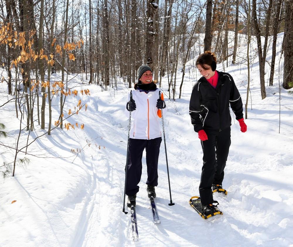 Cross - Country Skiing Miles of well-groomed trails are