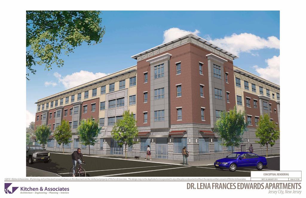 20 Years of Impact Dr. Lena Edwards Genesis Jersey City Partners, LLC Jersey City, New Jersey Source: Predevelopment Loan Fund for Affordable Rental Housing (PDLF) to the CDC Properties, Inc.
