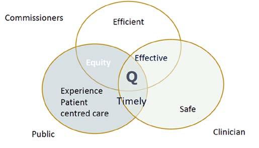 This is the model the CCG has adopted to demonstrate a commitment to improving quality.