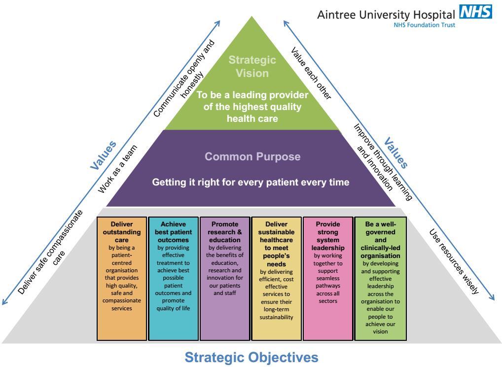 Figure 1: Aintree s Strategic Pyramid