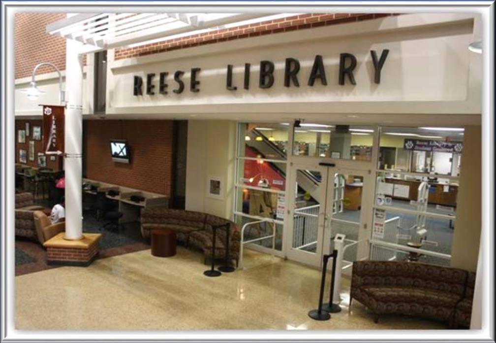 Reese Library Phone Number: (706) 737-1744 Email: reference@augusta.