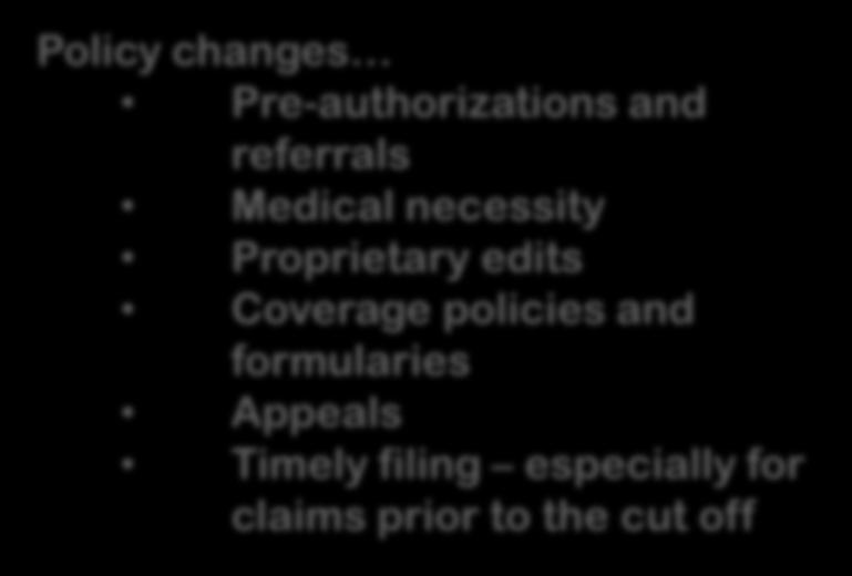 Backwards mapping from ICD-10 to ICD-9 / Improper payments,
