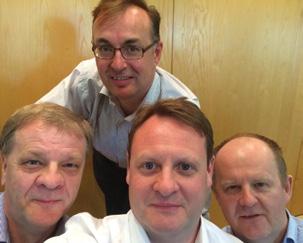 Andrew Alldred and colleagues #HFCSelfie