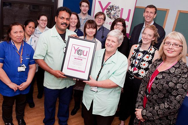 You made a difference staff awards December 30 December Ward C6 - Catering team Ward C6 is a 28 bedded ward dedicated to the care of the elderly.