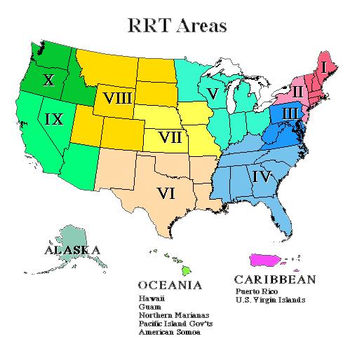 If requested by any NRT member Link to the NRT: http://www.nrt.org Regional Response Teams Regional planning and coordination of preparedness and response is accomplished through the RRT [300.