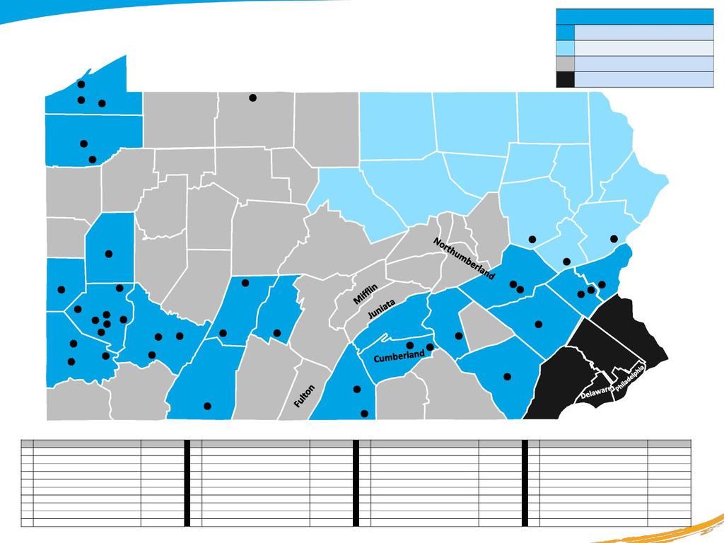 5 ACA Select Network In-Network Hospitals Key ACA Select Network Product Counties NEPA Region Network Product Counties Limited Participation Counties 3 Erie 9 Warren McKean Potter Tioga Bradford
