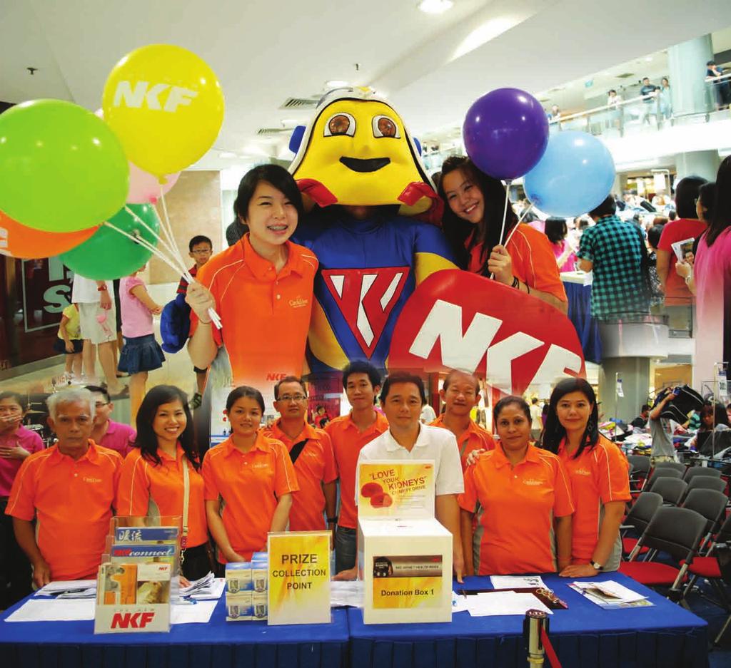 NKF s fund-raising event at the Filipino Association Singapore Anniversary on 29 August 2010 Ministerial Community Visit @ Marsiling (community awareness) on 26 September 2010 The 5th of December