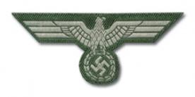 0$ 2 Germab WWII Uniform BeVo Breast Eagle