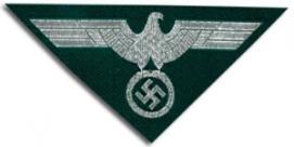 0$ German WWII Uniform BeVo Breast Eagle 50