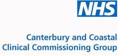Declarations of Interest NHS Canterbury and Coastal Clinical Commissioning Group (CCG) Governing Body 2014/15 Name Position Declaration of Interest Mark Jones Clinical Chair, Canterbury and GP