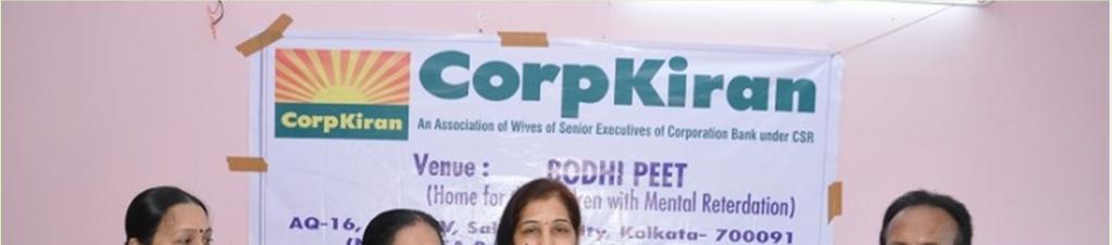 ZO-Jaipur: Corporation Bank donates Blankets and Bed Sheets to Apna Ghar, Jaipur Smt.