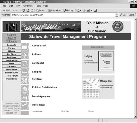 Statewide Travel Management Program