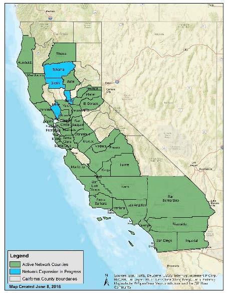 Partners in Care Footprint Expanding our footprint to cover additional markets to meet our customer s needs Active Network Counties Alameda Riverside Butte Sacramento Contra Costa San Bernardino El