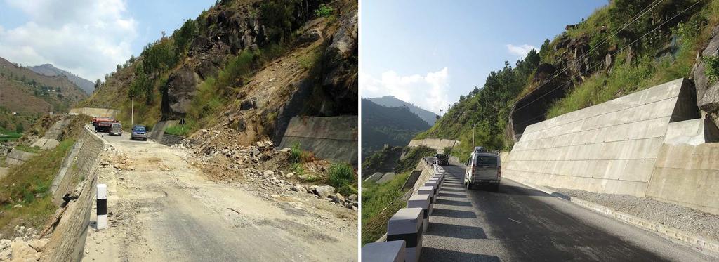 IV. Infrastructure JICA immediately rehabilitated some sections of Kathmandu-Bhaktapur Road and Sindhuli Road that were partially damaged by earthquake.