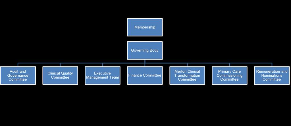 111 Governance structure 2016/17 111 Committee Structure The Governing Body undertakes a proportion of its work through committees.