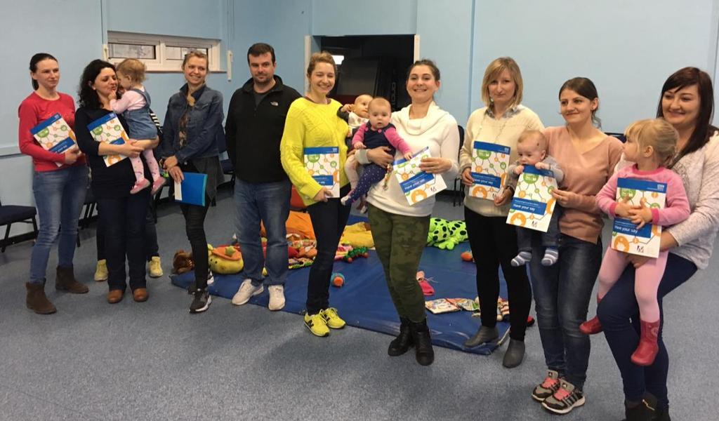 81 81 The Fruity Fridays, a playgroup run by the Polish Families Association (pictured above), had their say in the discussions The CCG