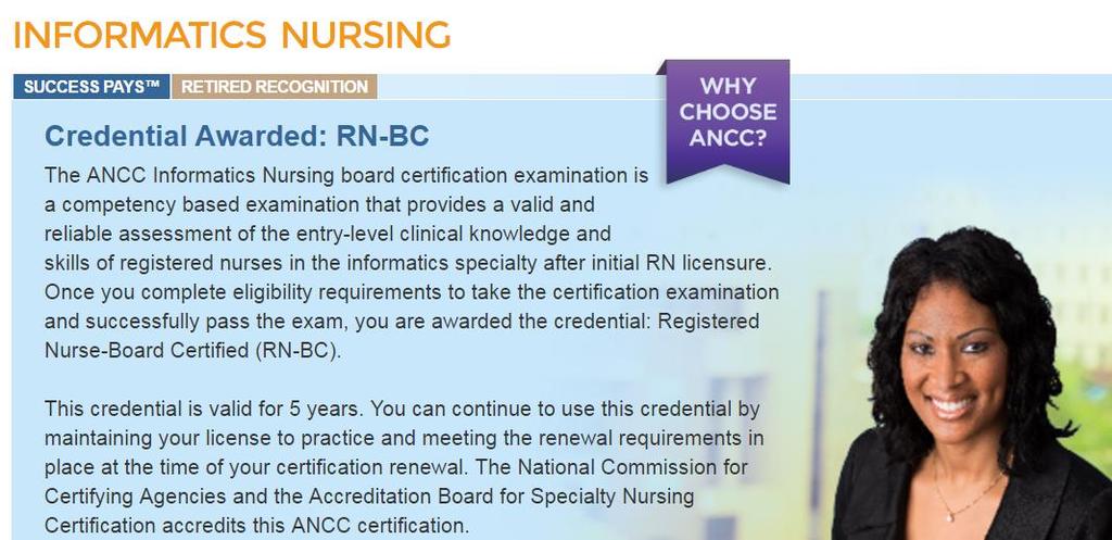 Informatics Nursing Certification