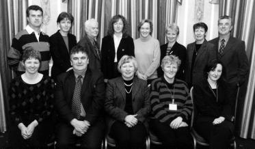 Each committee will have about 20 members selected in equal measure of staff/unions and 5 At the Partnership Training Session in Mullingar, back row (l to r): Pat McDermot, Valerie Hand, Moss
