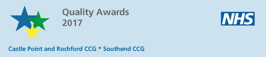 We held our first Quality Awards, jointly with Castle Point and Rochford CCG recognising the good work of the GPs and staff across south east Essex.