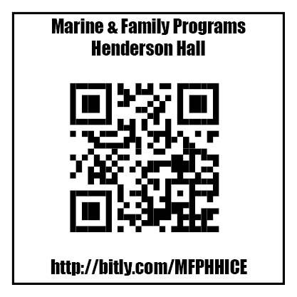 M A Y 2 0 1 5 P A G E 10 Henderson Hall Happenings What are other Henderson Hall Marine & Family Programs up to? Events are free and open to DoD ID card holders. Please pre-register.