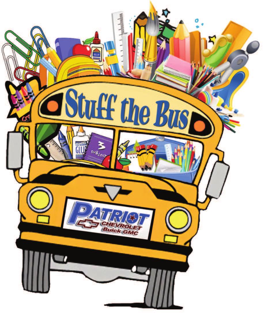 Drop off your donation of school supplies at Patriot Chevrolet