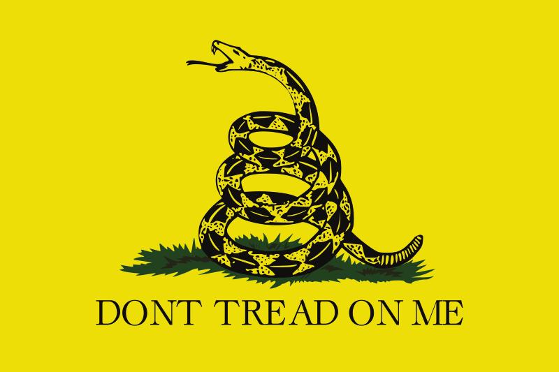 Design Your Own Don t Tread On Me Flag! The Gadsden s Flag, also known as the Don t Tread on Me Flag was designed by Colonel Christopher Gadsden in 1775.