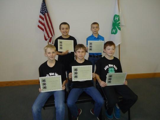 Little Clover Record Book Completion Awards Outstanding Junior Record