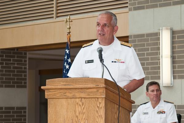 NAVAIR News Release NAVAIR Commander Vice Adm. David Architzel kicks of the 11th annual NAVAIR Commander's National Awards Ceremony at Patuxent River, Md., June 22. (U.S.