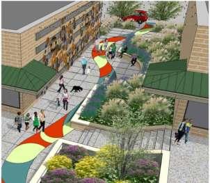 Activation could include the creation of an event (or events) that would make use of the plaza and other open space areas located within the park.