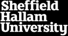 production of this document has been undertaken following consultation with: Sheffield Hallam