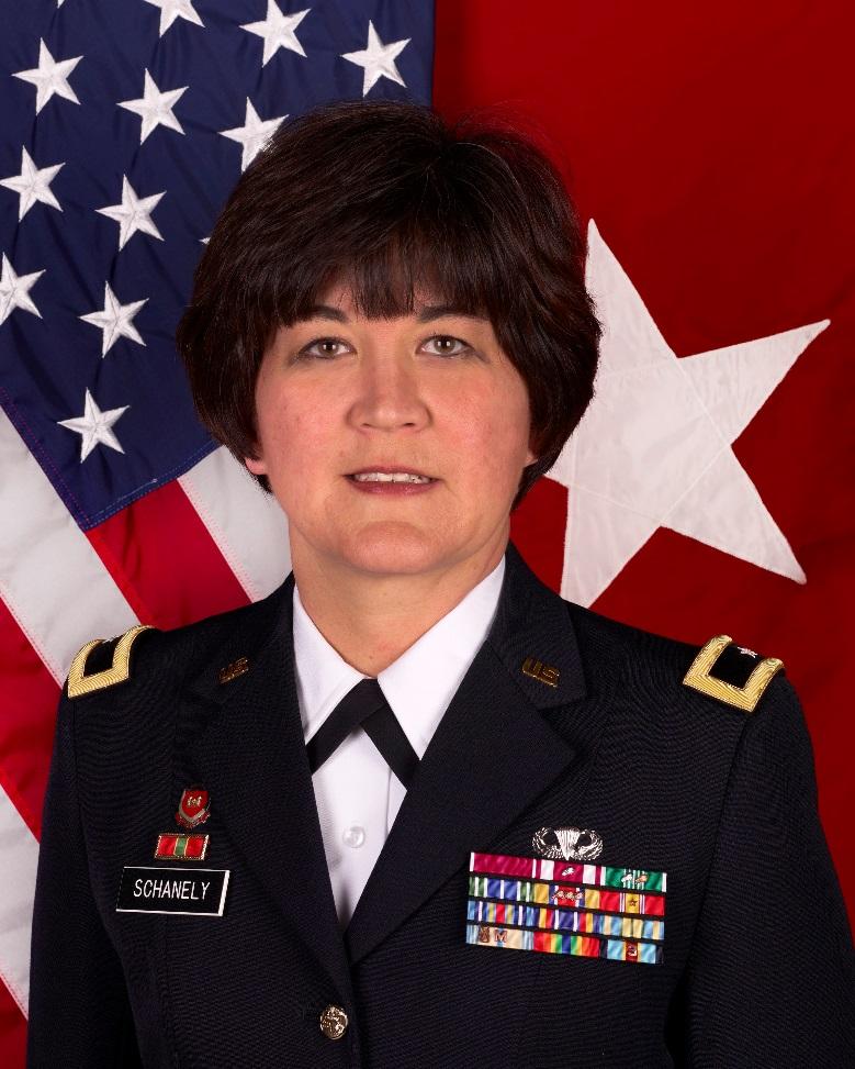 Asian American and Pacific Islander Brigadier General Miyako Schanely made history as the first female Army Reserve engineer, and the second Japanese-American woman