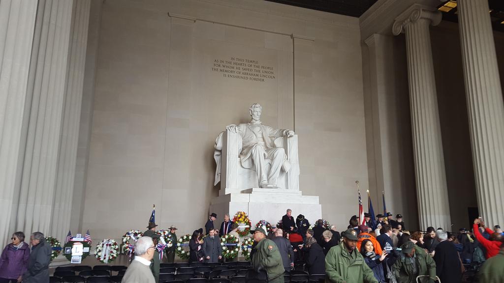 Lincoln Monument in Washington DC.