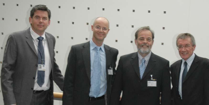 Launching the CIP financial instruments for the EEA EFTA States on 28 June 2007 in Luxembourg, from left Gabriel Gamez, Head of the EFTA Statistical Office, Pål Narve Somdalen, Chair of the EFTA