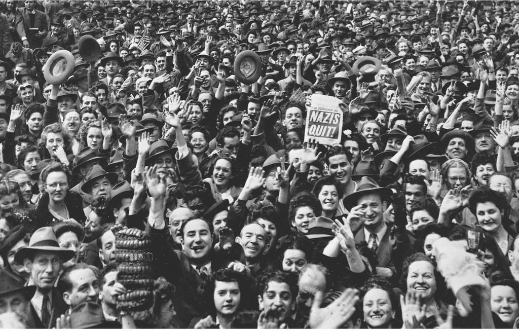 May 8, 1945 The celebration in New