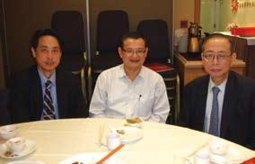 YU Cheuk Man and Dr. HO Kau Chung, Charles 2 nd row: Dr. LI Shu Kin, Dr. LAU Suet Ting and Prof. CHEUNG Man Yung, Bernard (Left to right) Dr. LEUNG Tat Chi, Godwin, Dr. CHENG Lik Cheung and Dr.