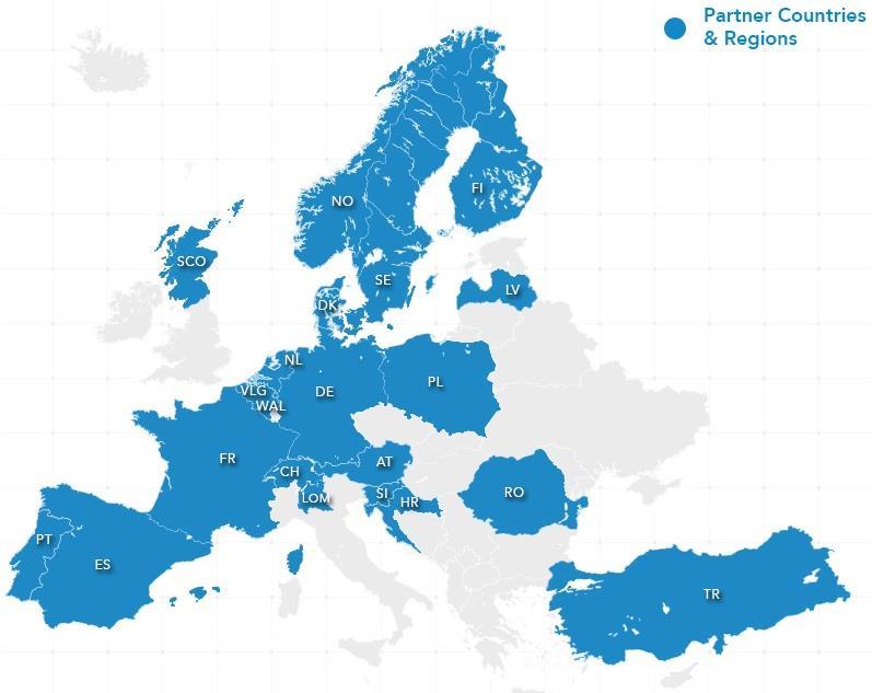 Map of ERA-Net Smart Grids Plus partner countries and regions 3 SCOPE AND AMBITION OF SECOND JOINT CALL ERA-Net Smart Grids Plus will promote piloting and demonstration in the field of smart grids.