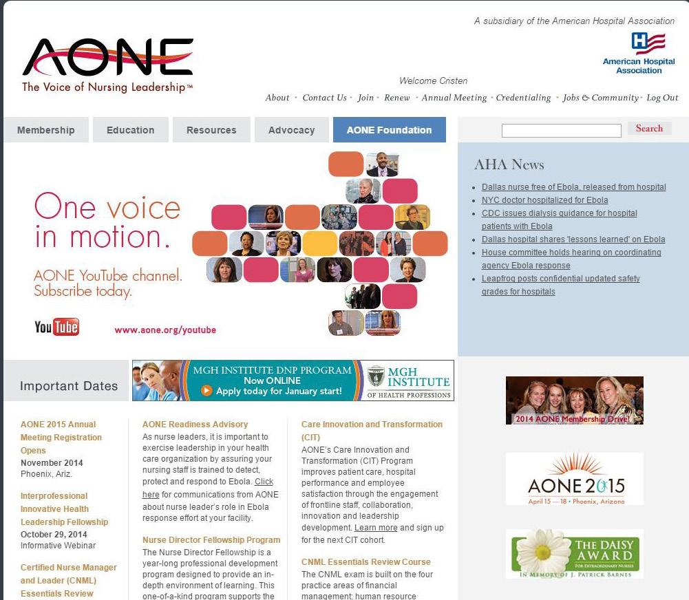 Web site Advertisements AONE s web site www.aone.