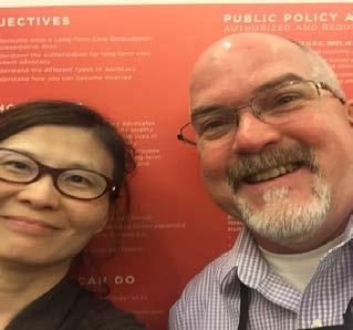 Also, at the ASA conference, Lin Chao, Ombudsman Services Coordinator, and Greg Shelley, Program Manager with the Harris