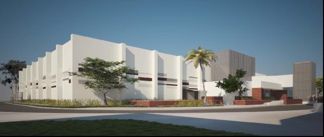 Los Angeles City College South Gym Renovation Project Heliotrope Drive Architect: Gonzales Goodale Architects Construction budget: $8,000,000
