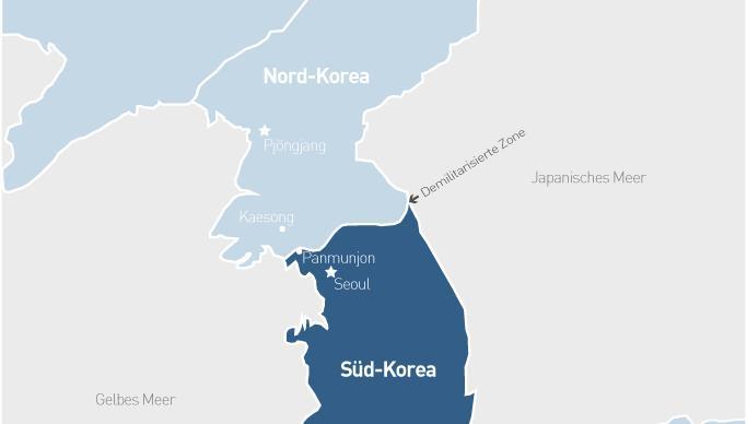 North- & South Korea A demilitarised zone