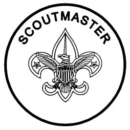 Programmatic Job Descriptions Scoutmaster General Information: Term: At the will of the Chartered Organization Reports to: Troop Committee Description: The Scoutmaster is the head of the Troop